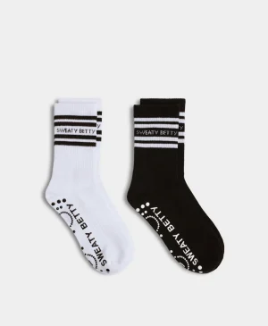 Sweaty Betty Mid Length Ankle Gripper Socks 2 Pack- Socks